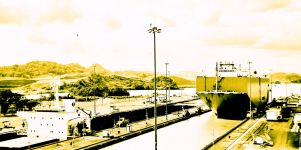 Panama Kanal Miraflores Schleusen Wallpaper