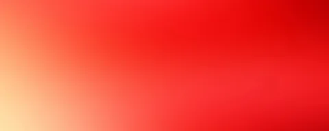 Weicher Farbverlauf von cremefarbenem Gelb links unten über Orange zu kräftigem Rot und dunklerem Rot rechts oben.