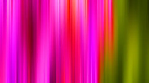 Vertikale, unscharfe Streifen in Pink, Magenta, Rot und Olivgrün, die von links nach rechts ineinander übergehen.