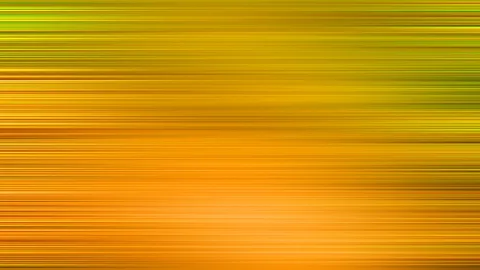 Abstrakte Fläche aus horizontalen, verwischten Linien in Orange, Gelb und Olivgrün, nach oben und unten in dunklere Töne übergehend.