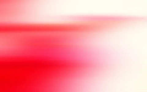 Weich verwischte horizontale Schlieren in Rot und Pink, die von links unten nach rechts oben in helles Creme übergehen.