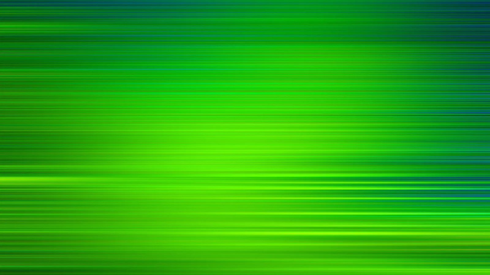 Abstrakte Fläche aus horizontalen grünen Streifen mit gelben und blauen Akzenten, die von links nach rechts verlaufen.