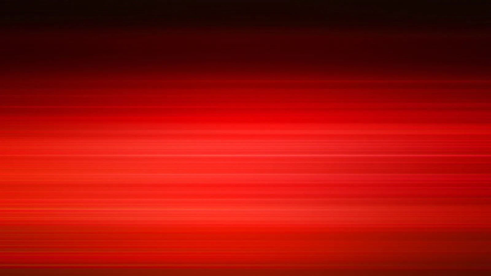 Abstrakter Verlauf aus horizontalen roten Linien, dunkel am oberen und unteren Rand, in der Mitte leuchtend rot.