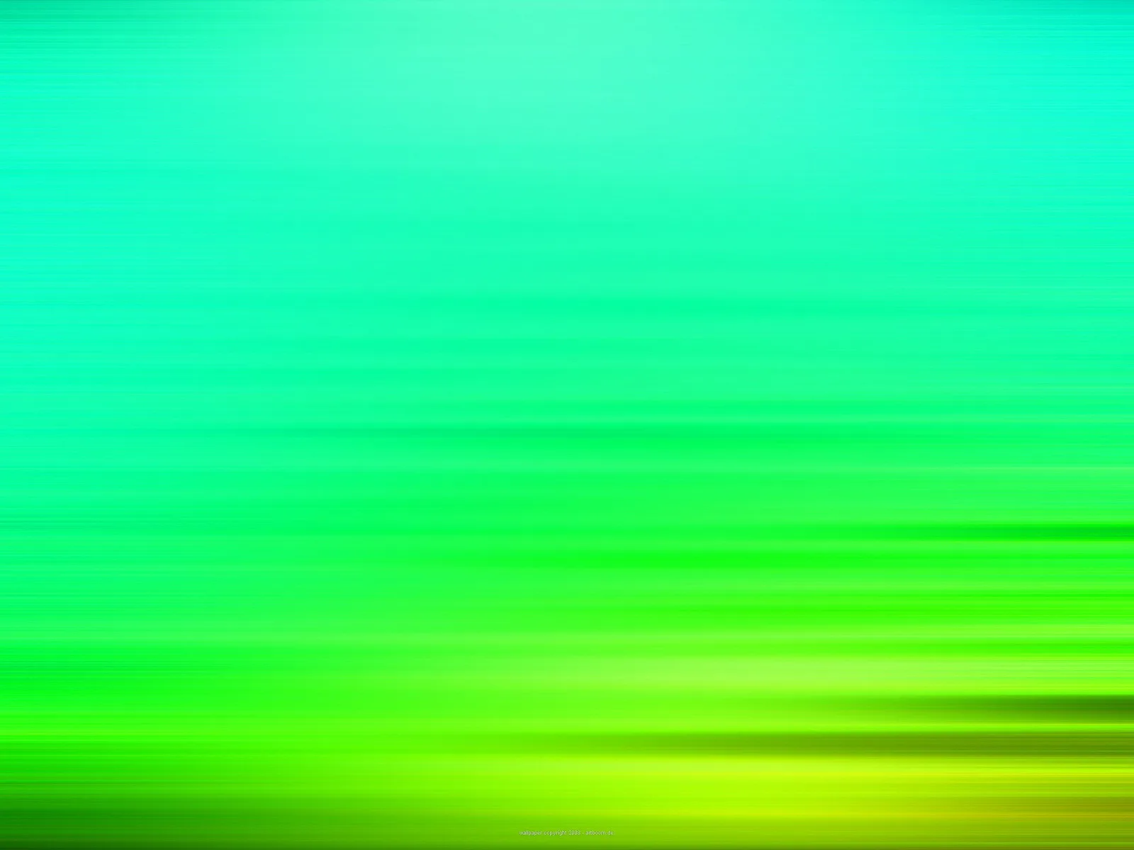 Horizontal verwischte Linien in Grün, Türkis und Gelb, die von oben nach unten ineinander übergehen.
