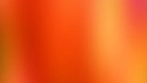Weichgezeichneter Farbverlauf in Orange und Rot mit gelben und pinken Akzenten, vertikale Streifen von links nach rechts.