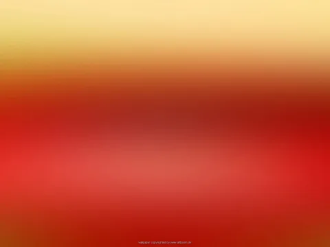 Horizontaler Farbverlauf von hellem Gelb oben über Orange und Rot bis zu dunklerem Rot unten, unscharf und ohne erkennbare Formen.