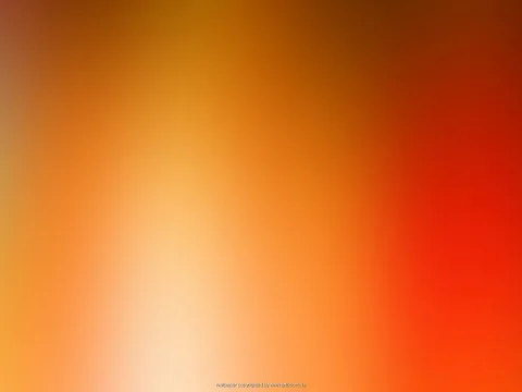 Weicher Farbverlauf von hellem Cremeweiß über Orange bis zu kräftigem Rot, mit einem helleren Lichtzentrum im unteren Bildbereich.
