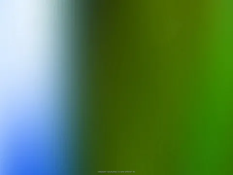 Weicher vertikaler Farbverlauf von hellem Weiß über Blau links zu dunklem und hellem Grün rechts, ohne erkennbares Motiv.
