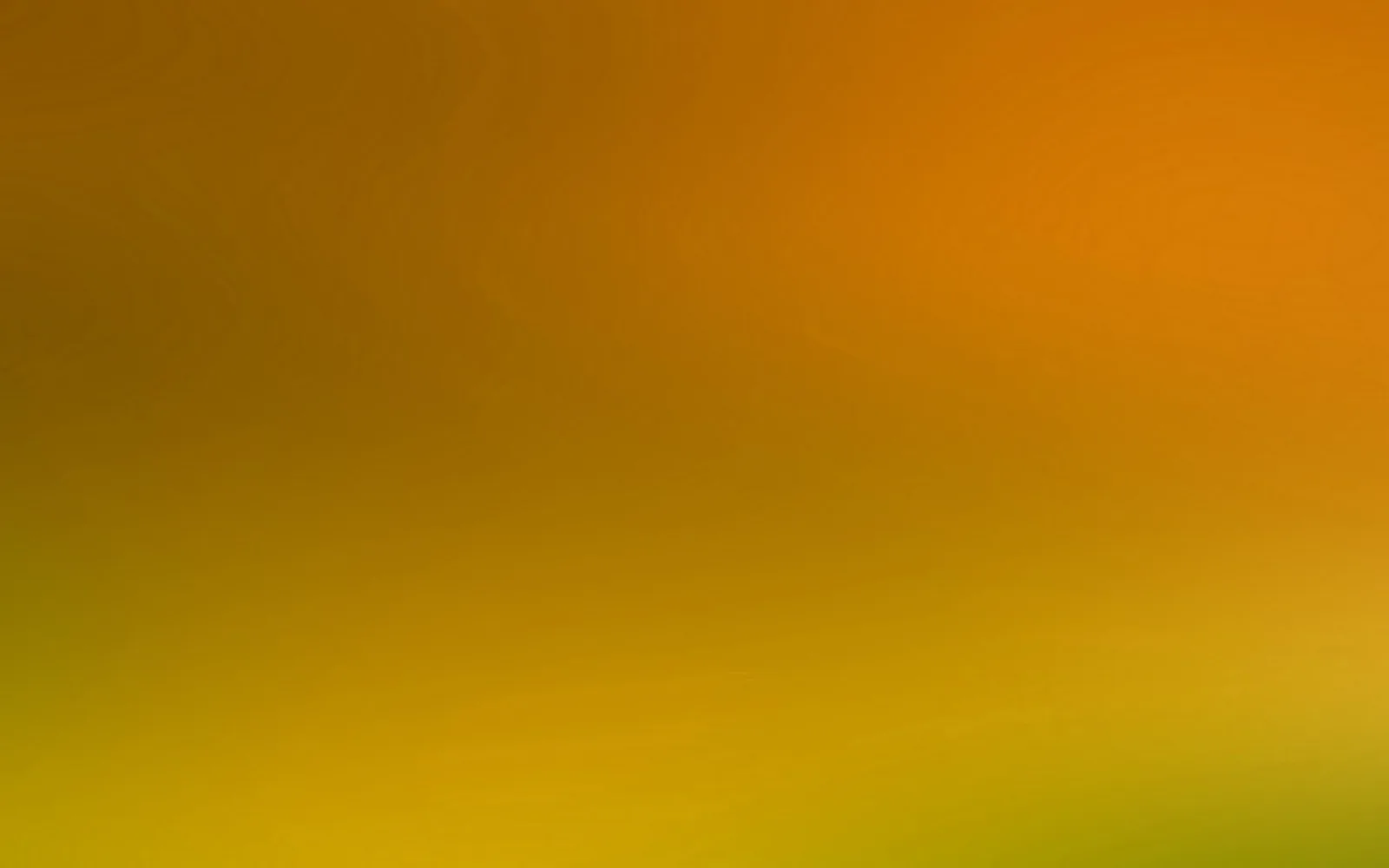 Weicher Farbverlauf von dunklem Ocker oben links über Orange bis zu leuchtendem Gelb und Olivgrün unten