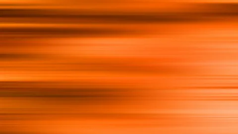 Abstrakte Komposition aus horizontalen, verschwommenen Streifen in Orange- und Brauntönen, die von hell nach dunkel wechseln.