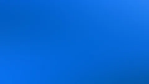 Flächiger Farbverlauf von tiefem Dunkelblau links oben zu hellerem Blau rechts oben und unten.