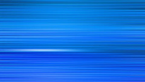 Abstrakte Fläche aus horizontalen blauen Streifen in unterschiedlichen Helligkeiten, oben heller, unten intensiveres Blau mit einem hellen Lichtband im unteren Drittel der oberen Hälfte.
