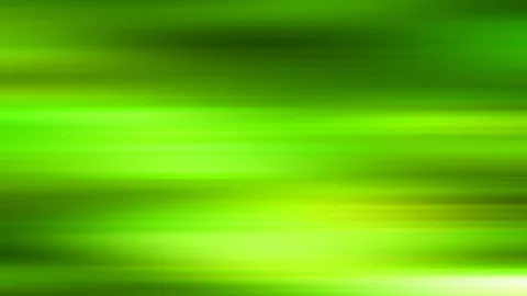 Abstrakter Hintergrund aus horizontalen, verwischten Streifen in verschiedenen Grüntönen, von dunklem Olivgrün bis hellem Limettengelb.