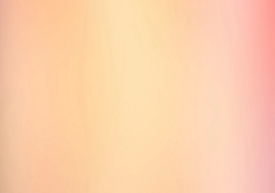 Weich verlaufender Farbverlauf von Pfirsich über Creme bis Rosa mit senkrechten Lichtstreifen