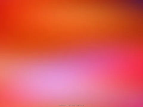Weicher Farbverlauf von Orange über Rot bis Pink und Violett, unten links ein helles Lila.