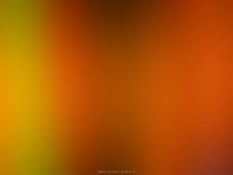 Weich verlaufende Farbflächen in Orange, Gelb und Braun, nach oben hin dunkler werdend, ohne erkennbare Motive.