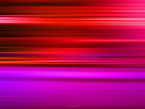 Abstrakte horizontale Streifen mit Lichtverläufen, oben rot und dunkelrot, unten magenta und violett, ein kleines Wasserzeichen am unteren Rand.