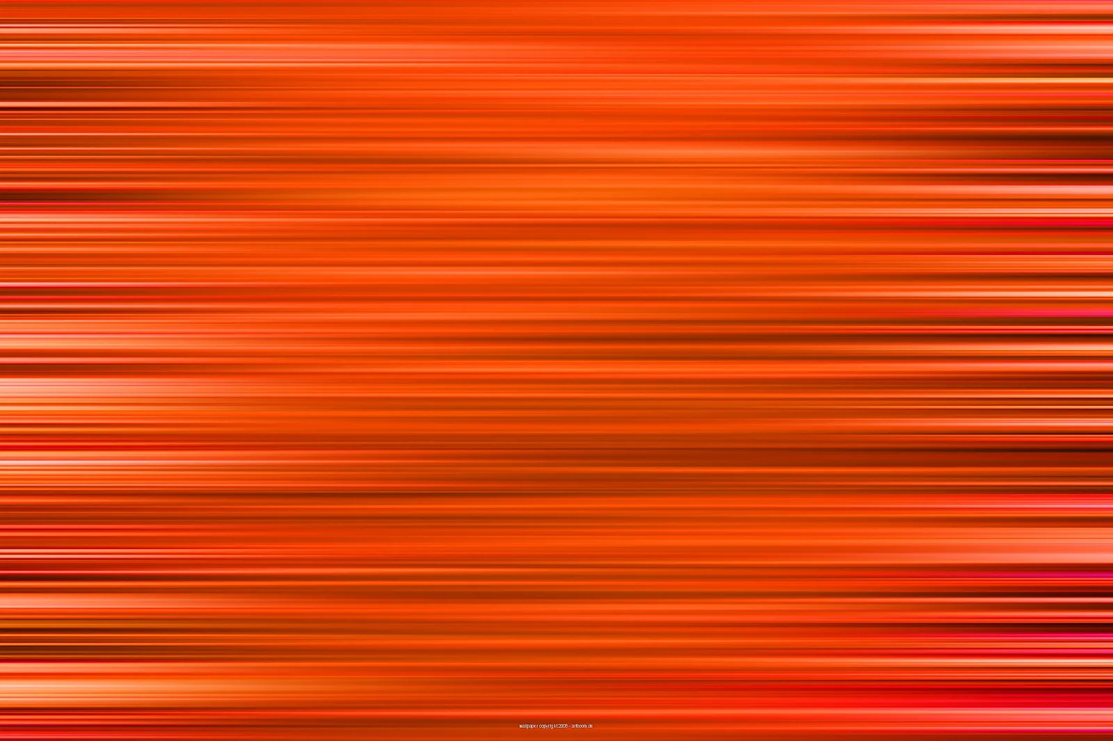 Abstrakte Komposition aus waagerechten, unscharfen Streifen in Orange, Rot und Gelb mit hellen und dunklen Abschnitten.