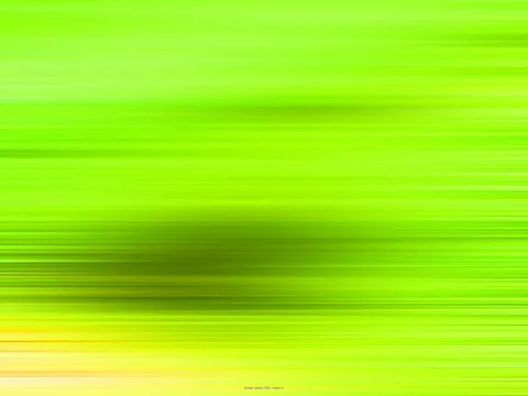 Abstrakte Komposition aus horizontal verwischten Streifen in Hellgrün und Gelb, in der Mitte und unten ein dunkler, weich verlaufender Schatten.