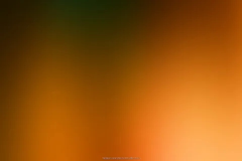 Weich verlaufender Farbverlauf von dunklem Grün oben links über Braun in leuchtendes Orange und helles Apricot unten rechts, ohne erkennbare Formen.