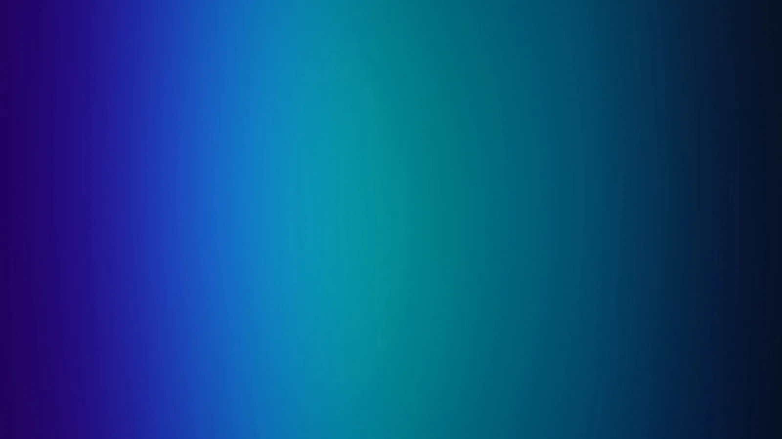 Weicher Farbverlauf von Violett über Blau und Türkis bis zu dunklem Marineblau, von links nach rechts abgedunkelt, ohne erkennbare Motive.