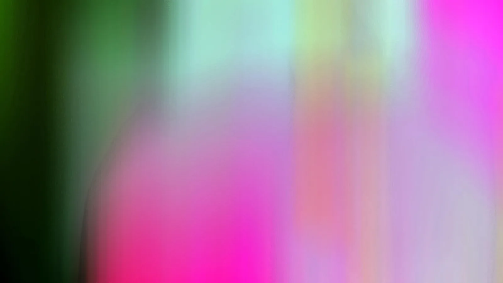 Verwischte senkrechte Streifen in Grün, Pink, Mint und Lavendel