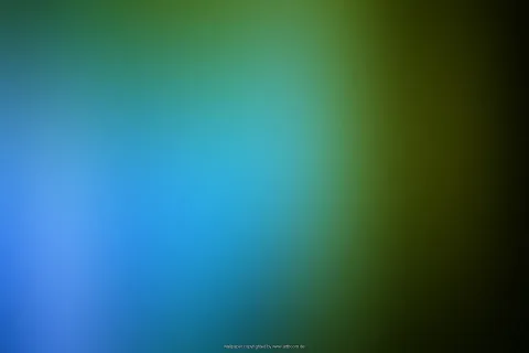 Weich verlaufender Farbverlauf von Blau links über Türkis zu Olivgrün und fast Schwarz rechts.