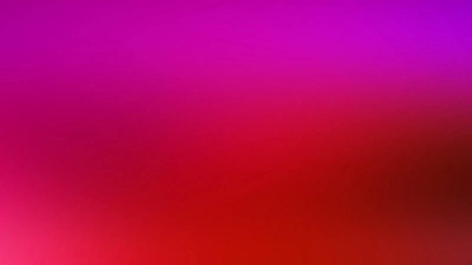 Weicher Farbverlauf von Magenta oben links über Rot bis zu dunklem Rot unten rechts, ohne erkennbare Motive.