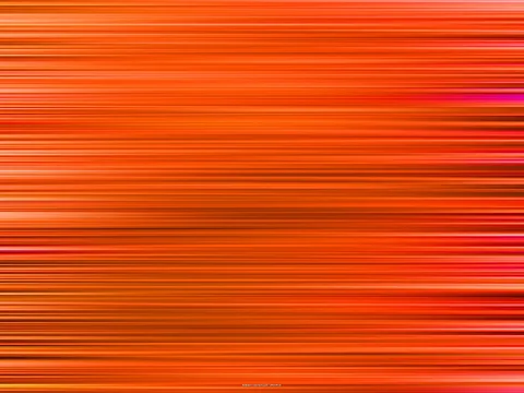 Abstraktes Muster aus horizontalen, orangeroten Streifen mit helleren und dunkleren Linien, am rechten Rand vereinzelt magentafarbene Akzente.