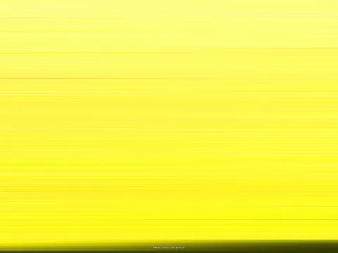 Gelbe Fläche mit feinen horizontalen Streifen, nach unten dunkler werdender Rand am unteren Bildrand