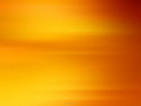 Abstrakter Verlauf in Orange und Gelb mit horizontalen, weichen Streifen, die von hellem Gelb in der Mitte zu dunklem Rot in der rechten oberen Ecke übergehen.