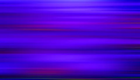 Abstrakte Fläche aus horizontalen, violetten und blauen Streifen mit Unschärfe, durchzogen von vereinzelten roten Linien.