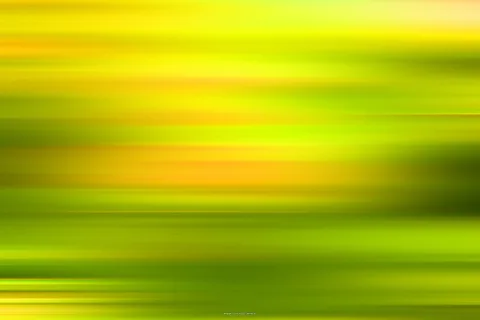 Abstrakte, horizontal verwischte Streifen in Gelb, Gold und Grün, die von hell nach dunkel ineinanderlaufen.