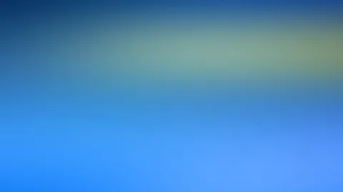 Weicher Farbverlauf von dunklem Blau oben links über helles Blau unten, oben rechts ein heller, gelblich-grüner Streifen.