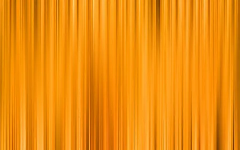 Abstrakte Fläche aus vertikalen orangefarbenen Streifen unterschiedlicher Helligkeit, leicht verwischt, mit dunkleren Bahnen in der Mitte.
