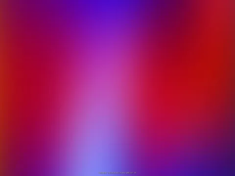 Unscharfer Farbverlauf von Violett über Rot bis Hellblau mit einem hellen senkrechten Lichtstreifen in der Mitte.