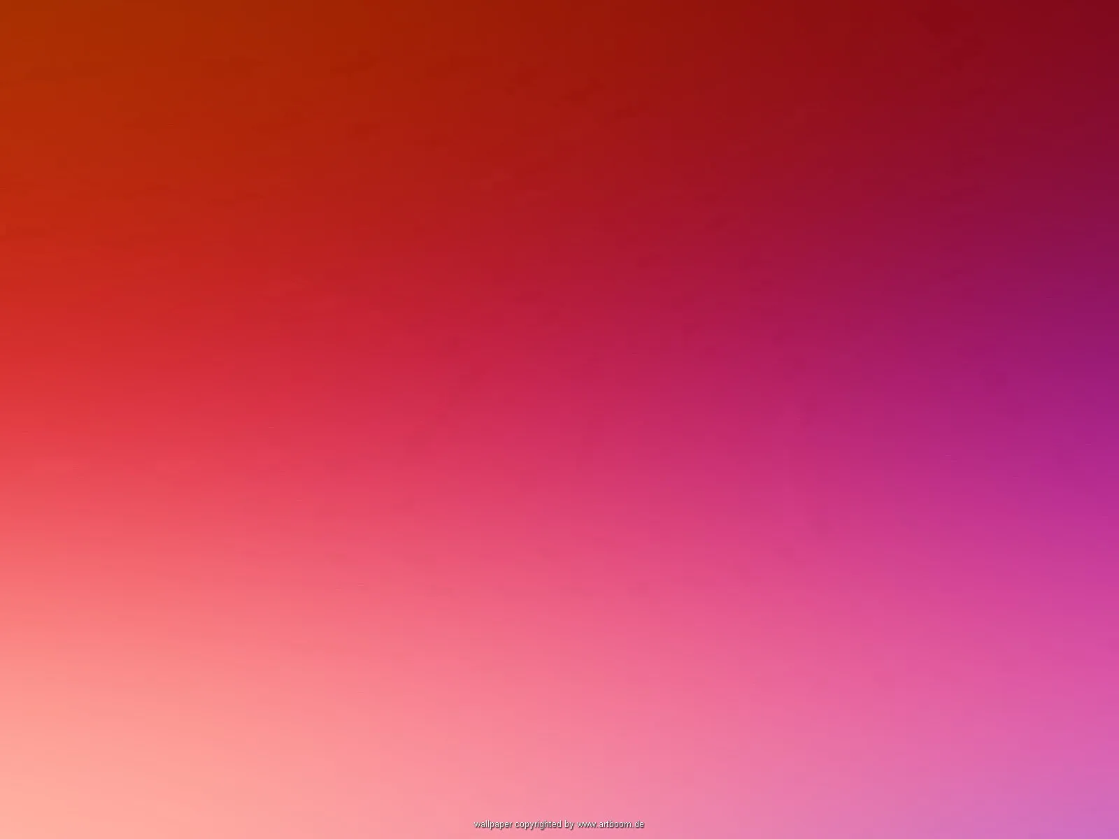 Weicher Farbverlauf von dunklem Rot oben links über Magenta rechts bis zu hellem Rosa unten.