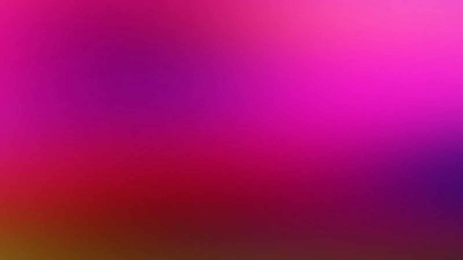 Weich verlaufende Farbflächen in Pink, Magenta, Violett und Rot, unten ein dunkles Ocker-Braun.