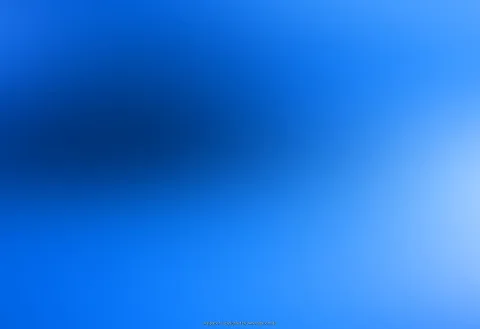 Weicher Verlauf von dunklem Blau links zu hellem Hellblau rechts, mit einem dunkleren Schatten im linken Bereich.