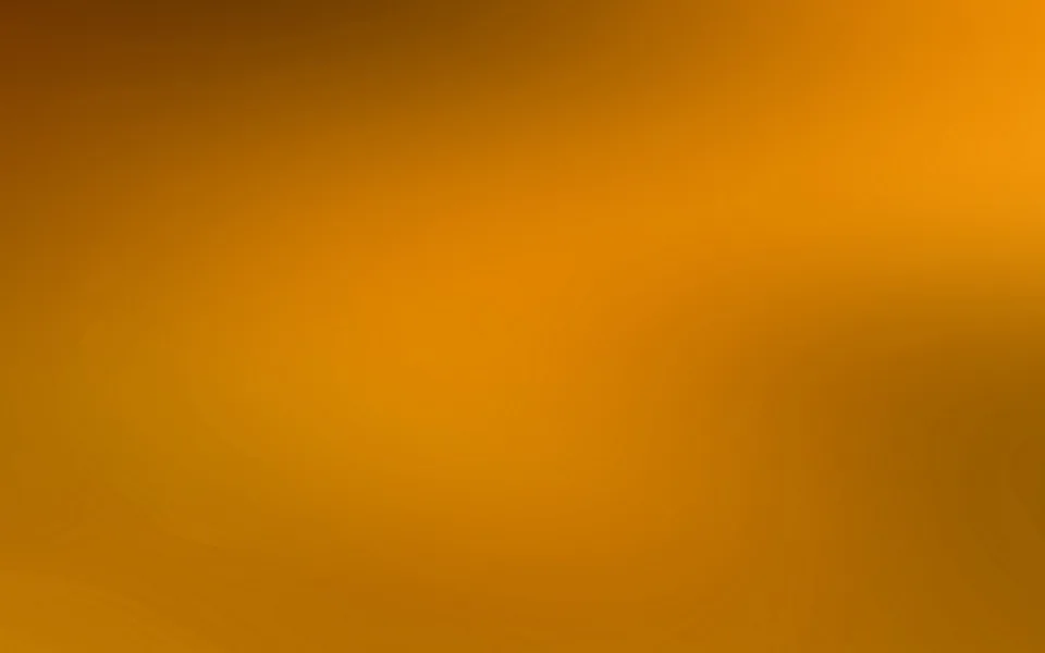 Weicher Farbverlauf in Orange und Ocker, dunkler am oberen und rechten Rand, heller im Zentrum.