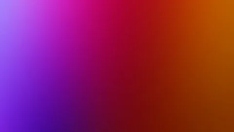 Weicher Farbverlauf von Violett links oben über Magenta und Rot bis zu Orange rechts oben, unten dunkler werdend.