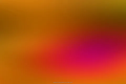 Unscharfer Farbverlauf von Orange über Rot bis Magenta, rechts oben dunkler, links unten heller.