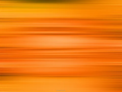 Abstrakte Komposition aus waagerechten, orangefarbenen Streifen unterschiedlicher Helligkeit, die an Bewegungsunschärfe erinnern.
