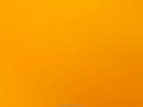Flächiger orangefarbener Verlauf, oben heller, unten dunkler, mit sanften welligen Schlieren im unteren linken Bereich.