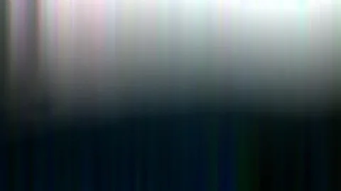 Unscharfes Bild mit senkrechten Schlieren: oben helles Grau und Weiß mit leichten Farbtönen, unten dunkles Blaugrün bis Schwarz.