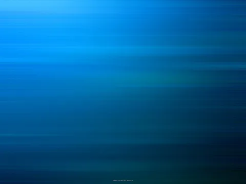 Abstrakter Hintergrund aus horizontalen blauen Streifen, die von Hellblau oben in dunkles Petrol unten übergehen.