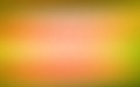 Unscharfer Farbverlauf von Orange über Rosa bis Gelbgrün, horizontal angeordnet, ohne erkennbare Motive.
