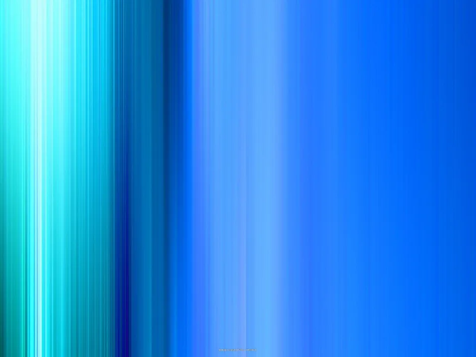 Abstraktes Bild aus vertikalen Streifen in Blau und Türkis, links heller und leuchtender, nach rechts dunkler werdend.