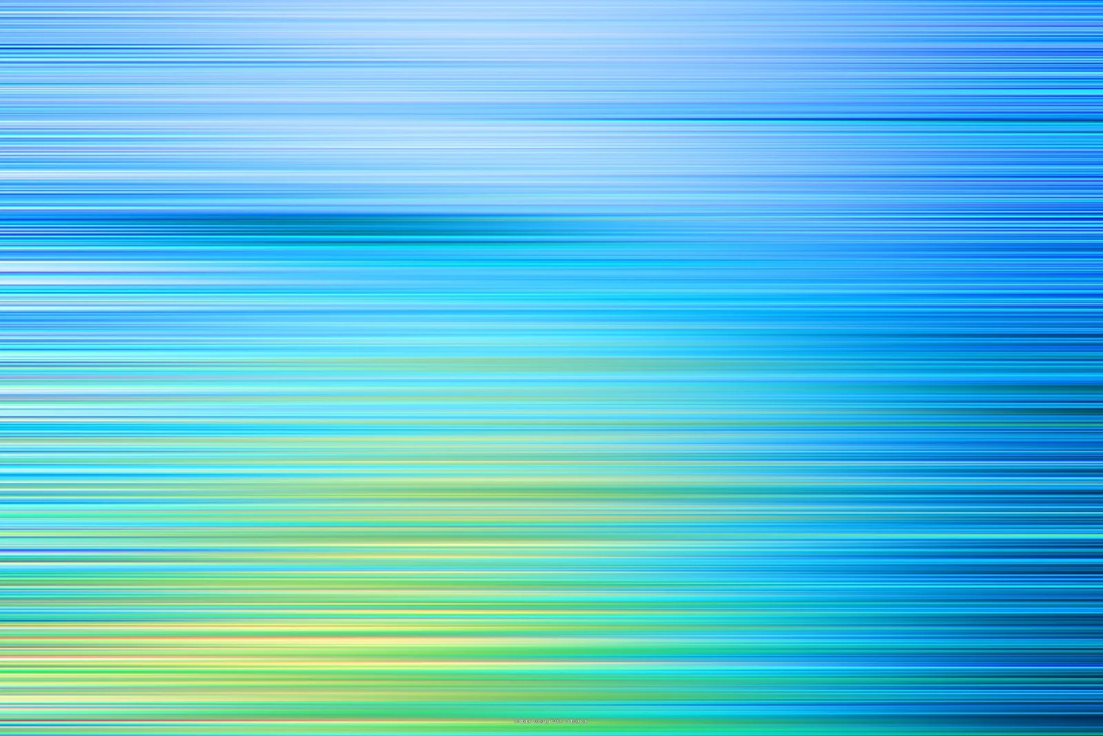 Abstrakter Hintergrund aus horizontalen Streifen, die von Hellblau über Türkis bis zu Grün und Gelb verlaufen
