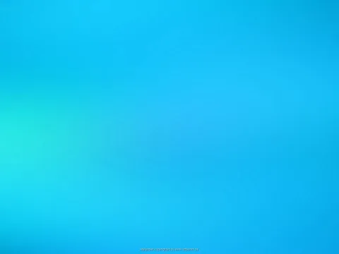 Unscharfer Farbverlauf in Blau und Türkis, links heller leuchtend, rechts nach dunklerem Blau auslaufend.